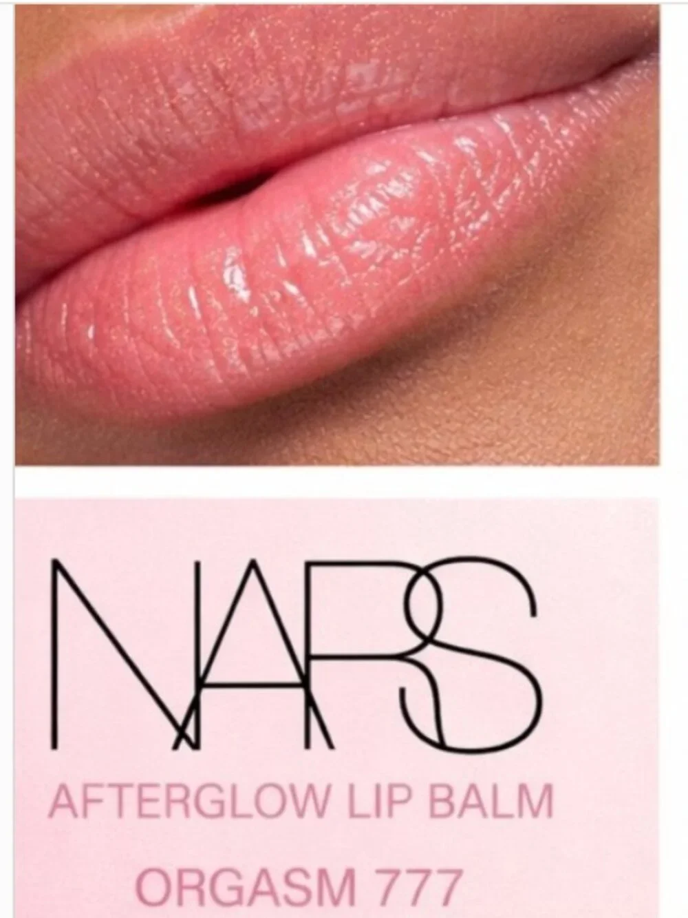 BNIB NARS Afterglow Lip Balm in shade “Orgasm” – Full Size 3 g